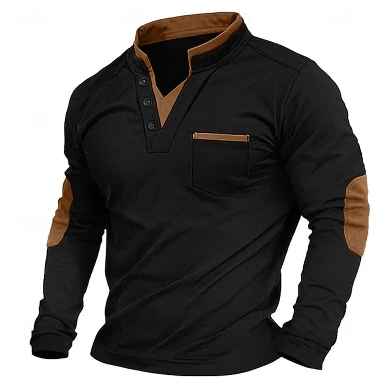 Kraveno | Herre V-hals sweatshirt