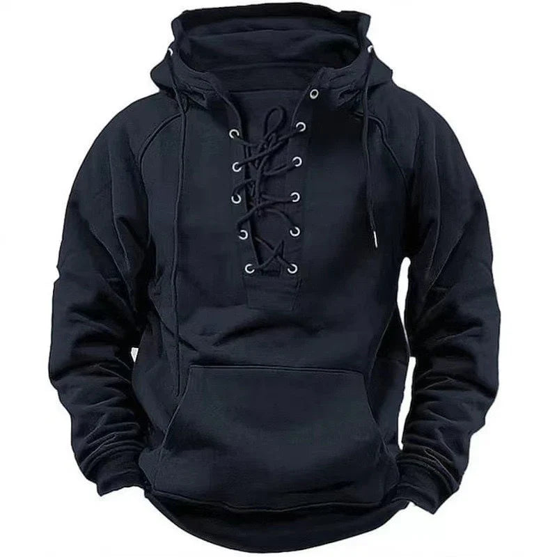 Kraveno™ | Retro hoodie na świeżym powietrzu z sznurkiem