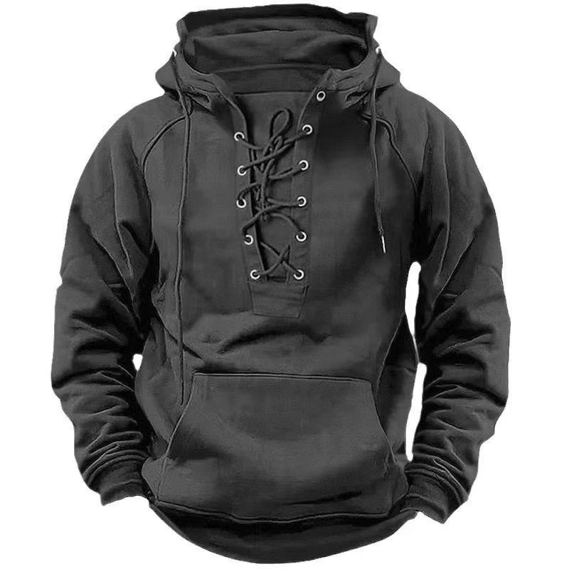 Kraveno™ | Retro outdoor-hoodie med snørebånd