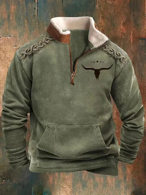 Kraveno™ | Sweatshirt med lynlås