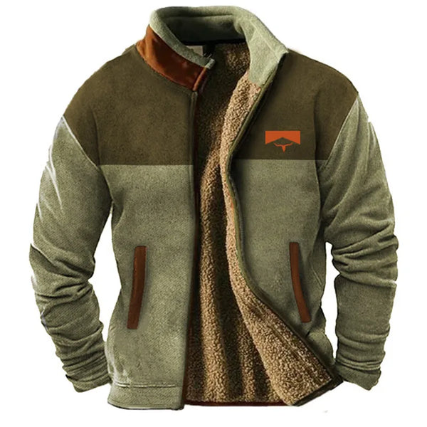 Kraveno™ | Casual Herre-Fleecejakke