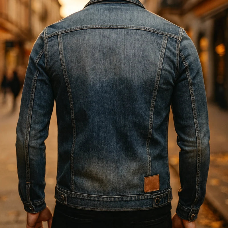 Kraveno | Premium denimjakke 75% bomuld