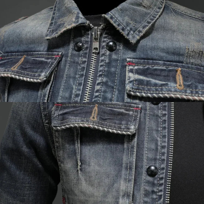 Kraveno | Premium denimjakke 75% bomuld
