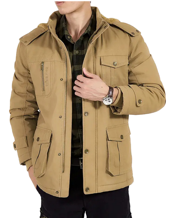 Elegant quilted bomberjakke