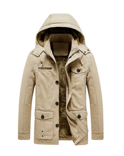 Elegant Premium quiltet vinterjakke