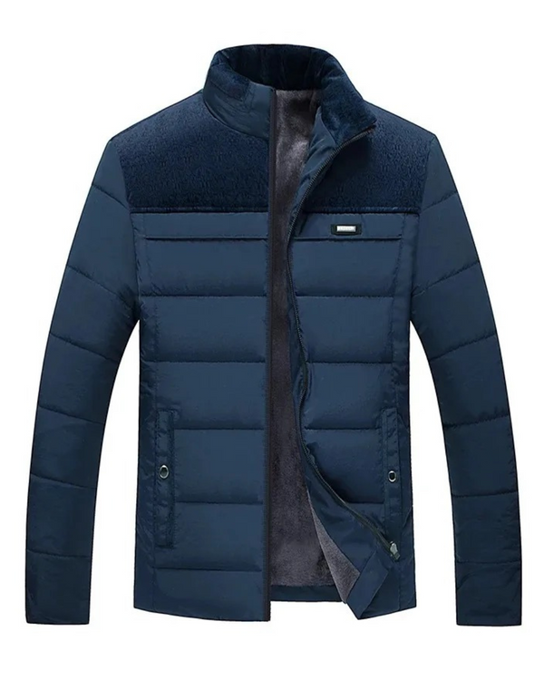Elegant quilted pufferjakke