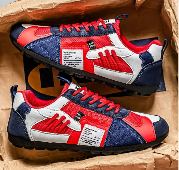 Kraveno | Komfortowe Sneakersy na Sznurowadłach