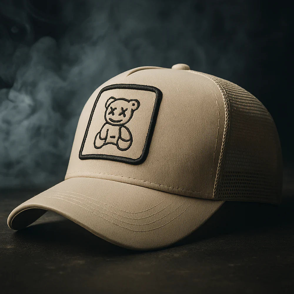 Kraveno™ | Czapka Trucker Ghosted Teddy