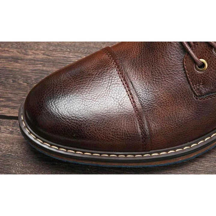 Dawson™ | Skórzane botki Oxford