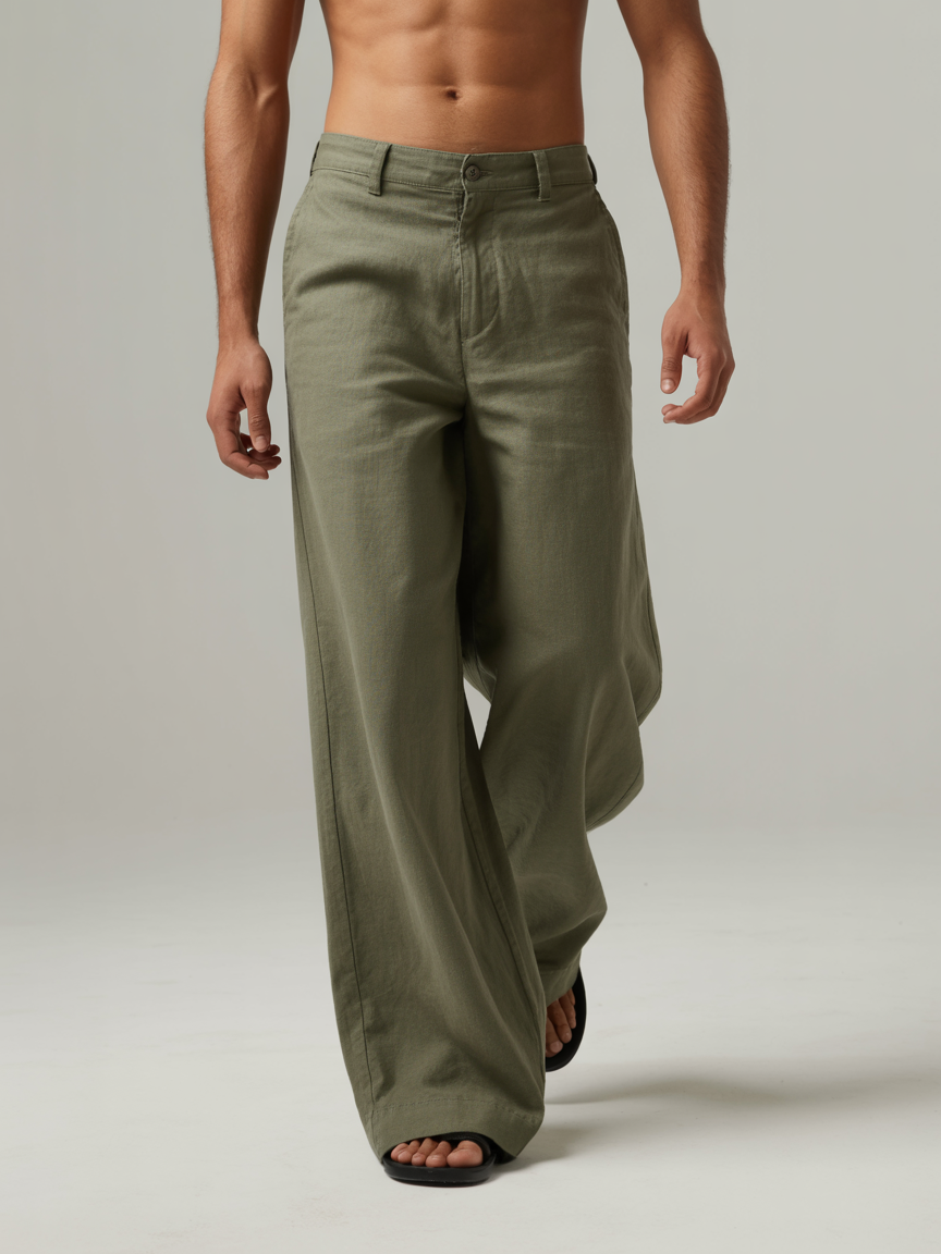 Jasper | Lnianie spodnie