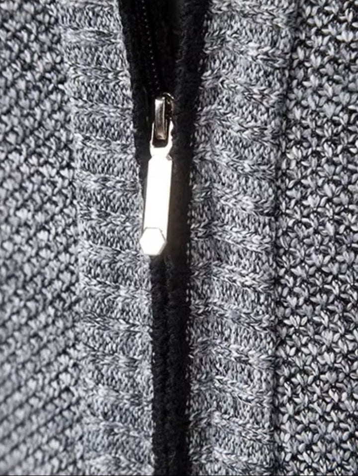 Kraveno | Elegancka Kamizelka z Całkowitym Zamkiem