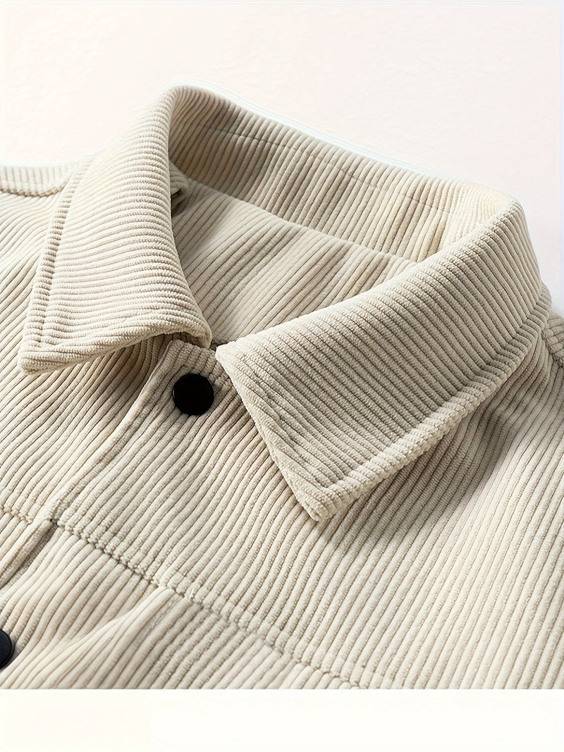 Elegant Corduroy Jakke