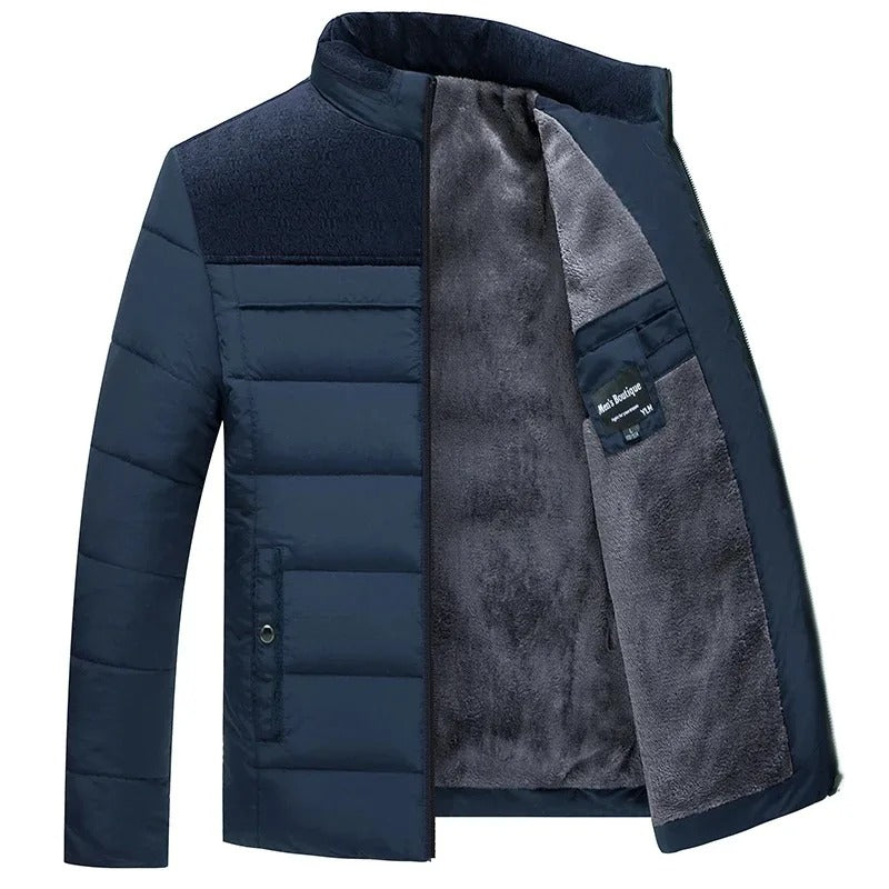 Elegant quilted pufferjakke