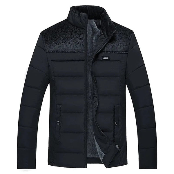 Elegant quilted pufferjakke