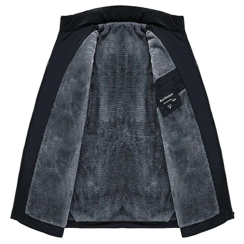 Elegant quilted pufferjakke