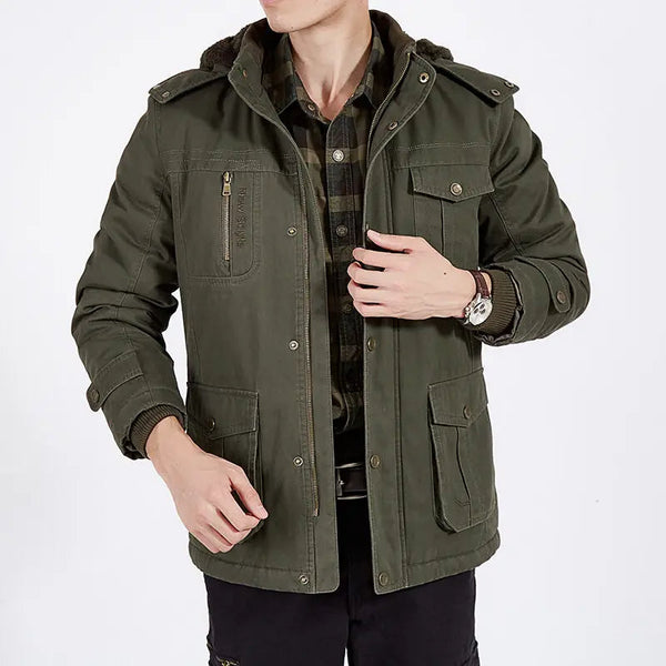 Elegant quilted bomberjakke