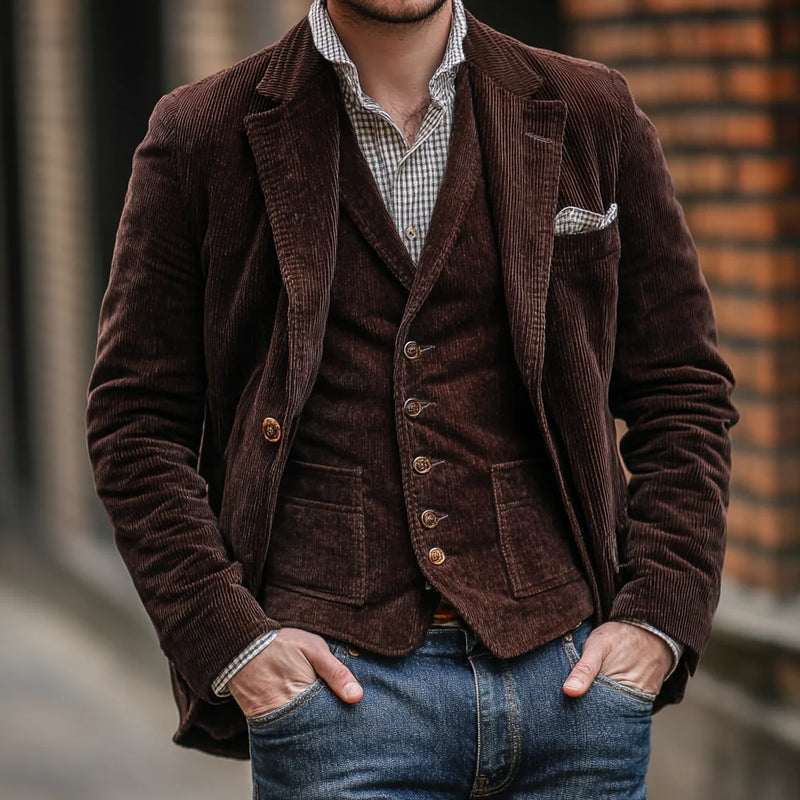 Kraveno | Klassisk blazer og vest