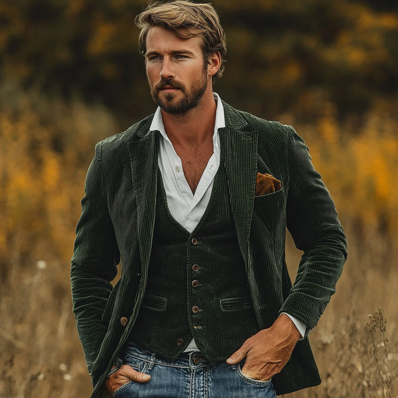 Kraveno | Klassisk blazer og vest