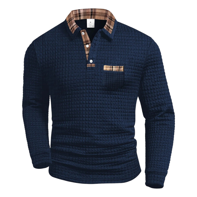 Kraveno | Polo Shirt Med Ruitmønster