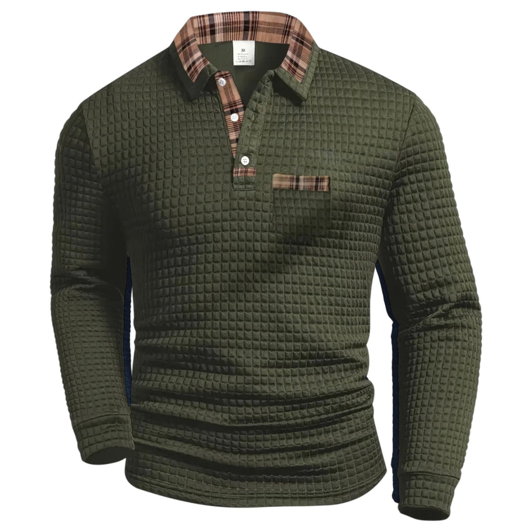 Kraveno | Koszulka Polo w Kratkę