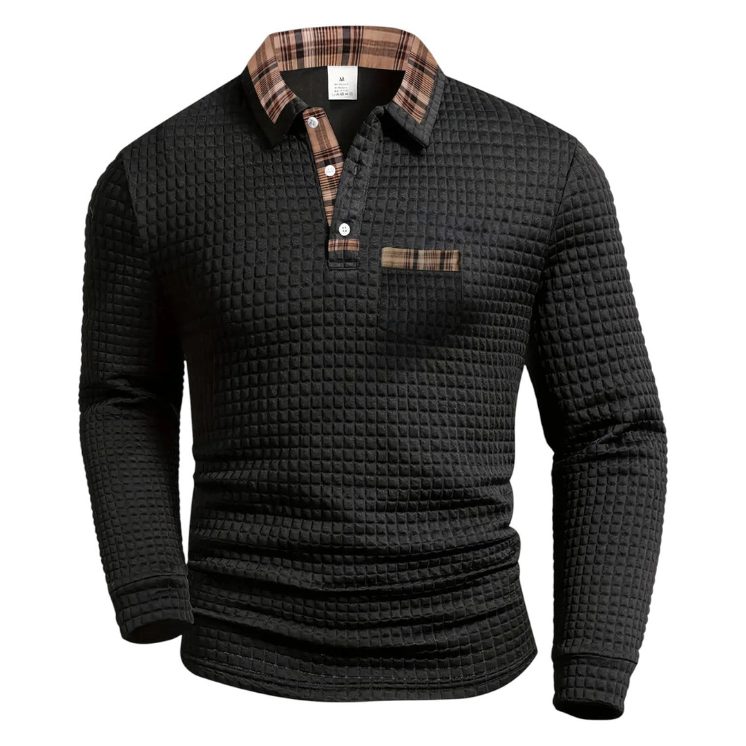 Kraveno | Koszulka Polo w Kratkę