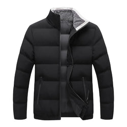 Premium quiltet vinterjakke