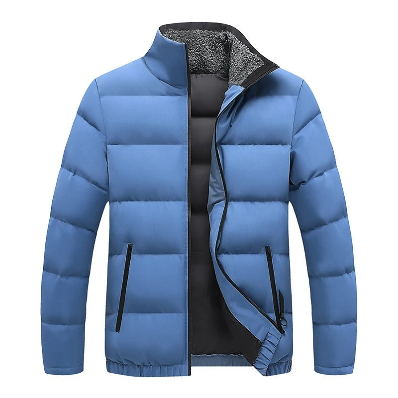 Premium quiltet vinterjakke